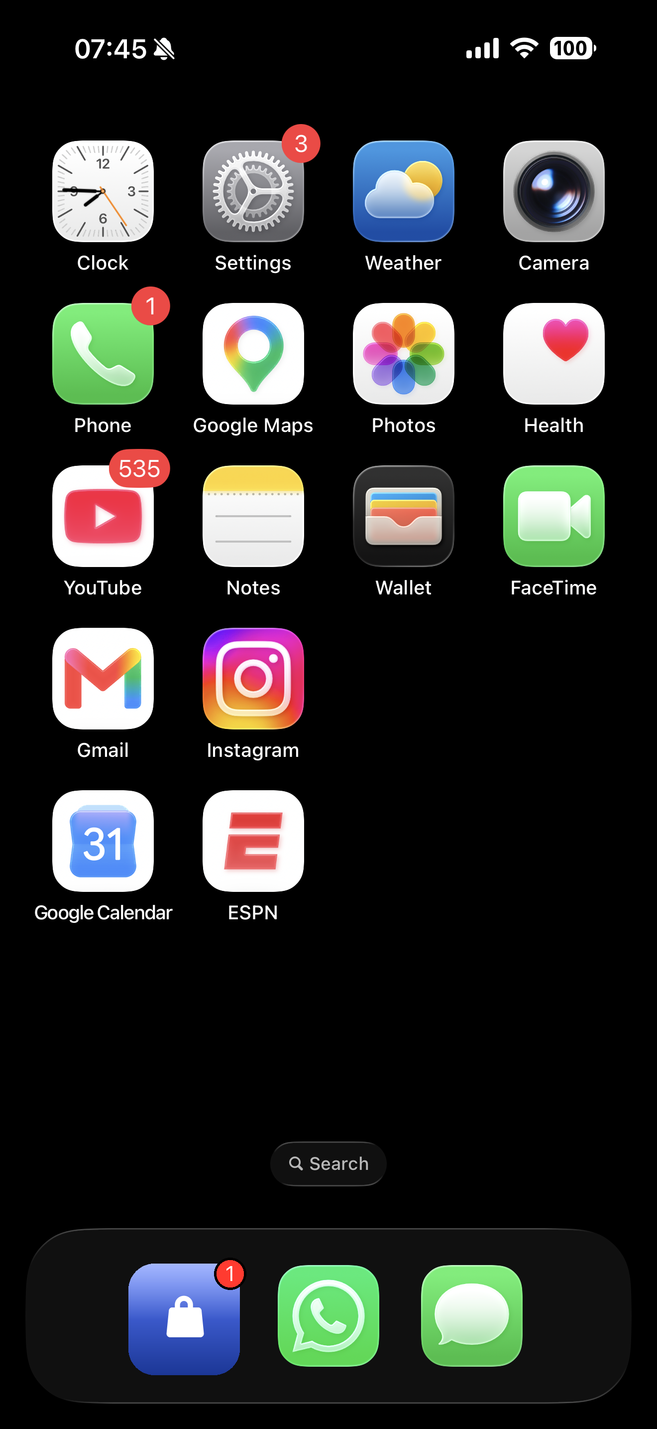 Your business, docked on a real home screen — kept and reopened